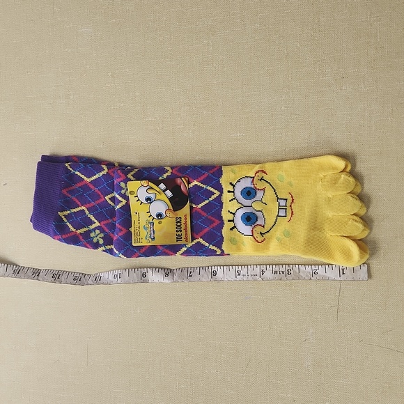 Nickelodeon spongebob SquarePants toe socks - Picture 5 of 5